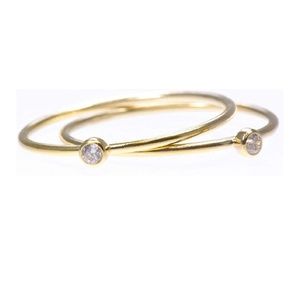 14k gold diamond ring